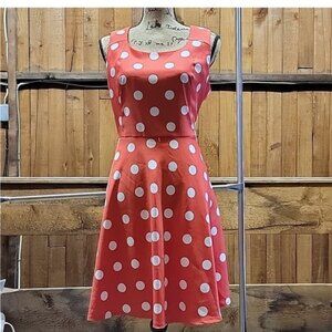 Polka Dot Sleeveless Dress